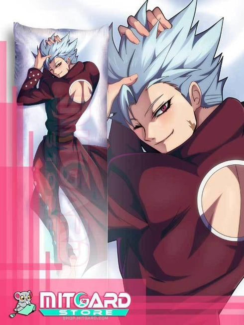 THE SEVEN DEADLY SINS Ban Body pillow case Dakimakura - 3